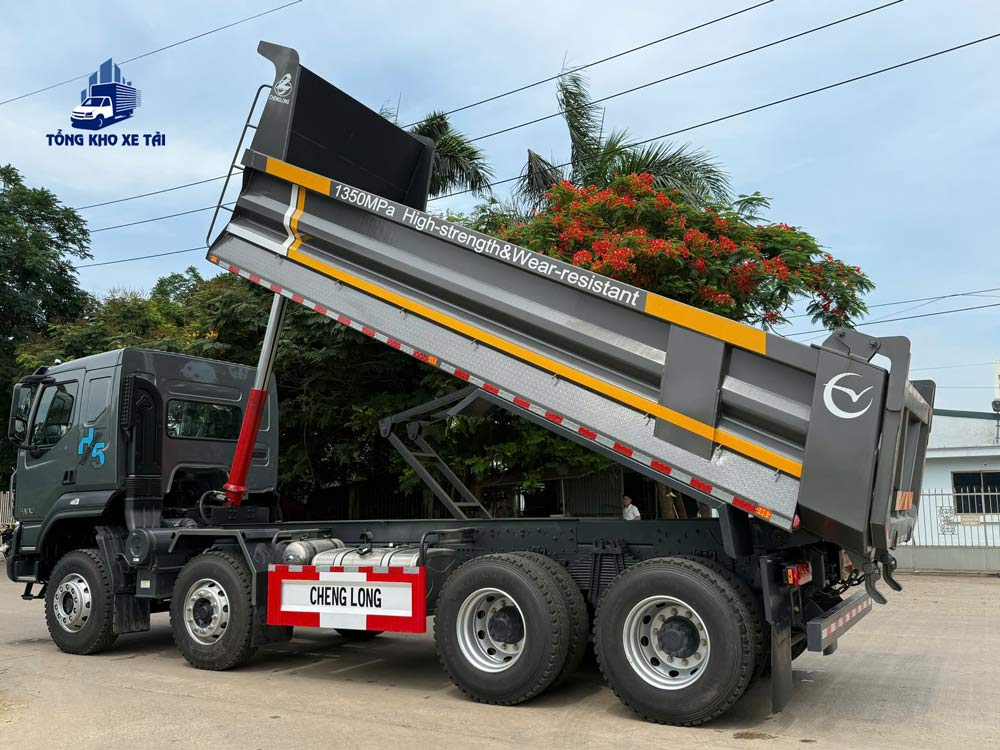 Xe Ben 4 Chân ChengLong H5 360HP Thùng 16 Khối Mới Nhất